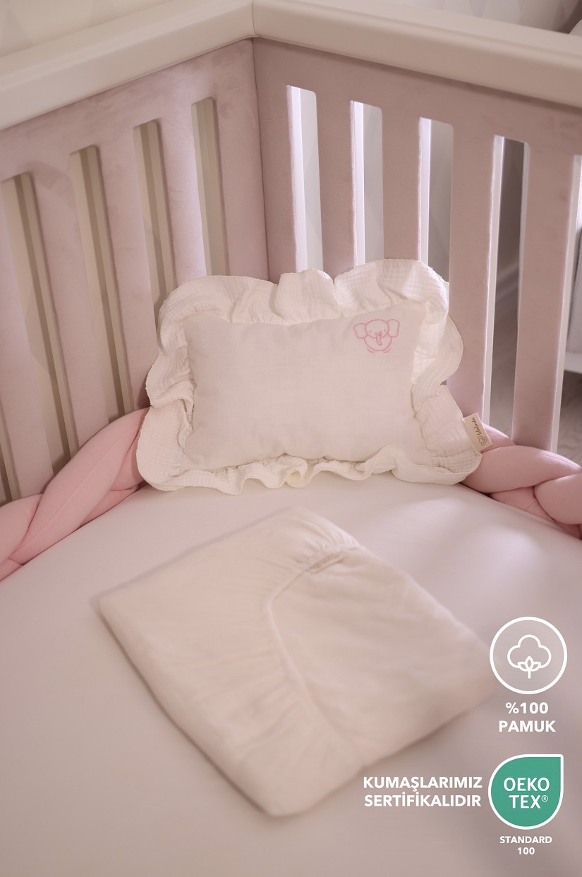 MÜSLİN ÇARŞAF & YASTIK TAKIMI